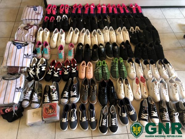 GNR Porto - Apreensão de material contrafeito
