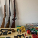 Investigação por ameaças resulta na apreensão de oito armas e centenas de munições em Baião